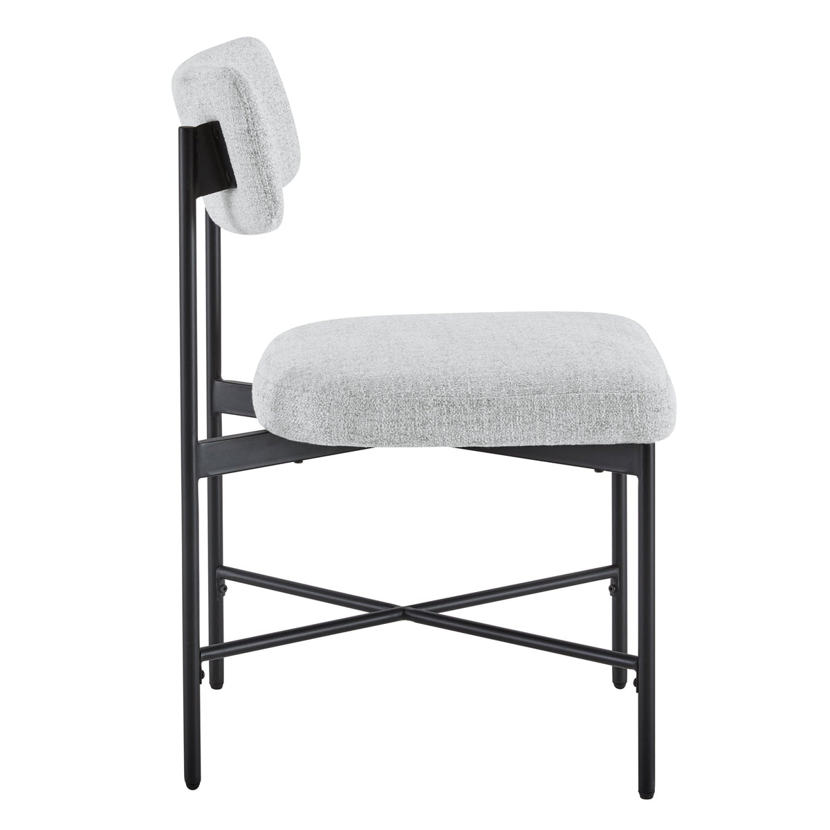 CHITA LIVING-Lovy Dining Chair (Set of 2)-Dining Chairs-Fabric-White (Multi-colored)-