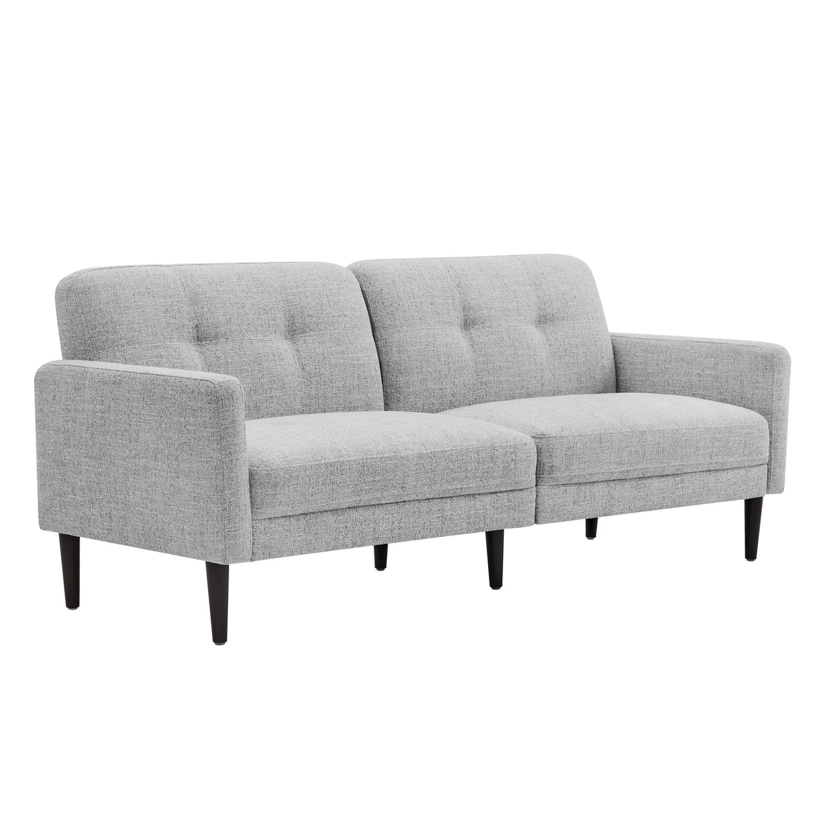 CHITA LIVING-Lucas Mid-Century Sofa (73")-Sofas-Fabric-White (Multi-Colored)-